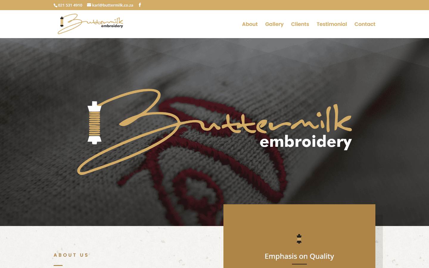 Buttermilk Embroidery website