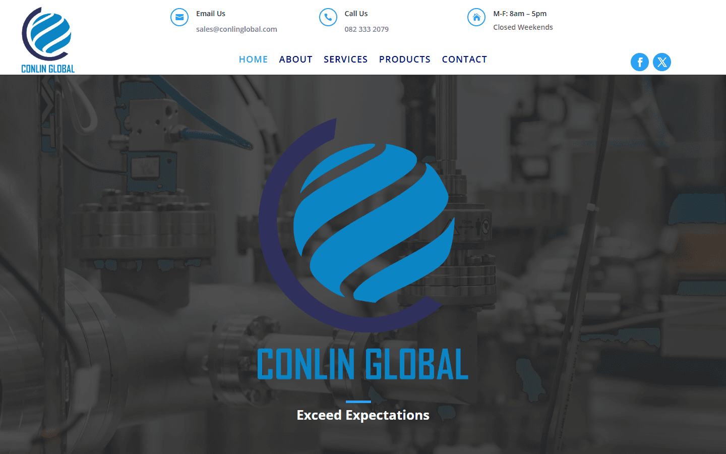 Conlin Global website