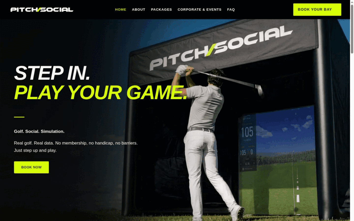 Pitch Social project preview