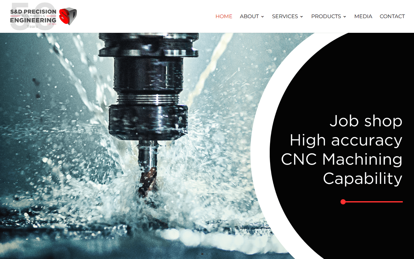 S&D Precision Toolmakers website