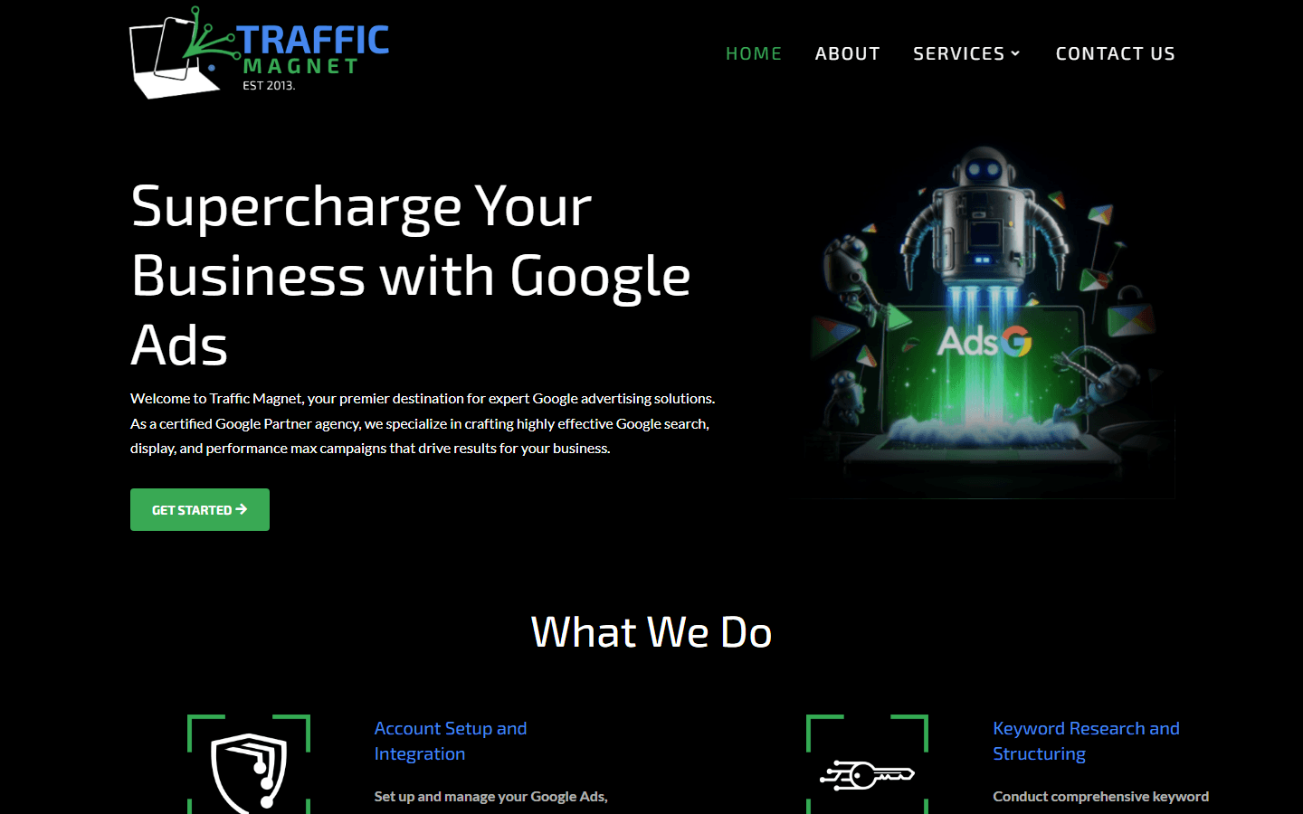 Traffic Magnet website